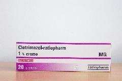 Clotrimazol Ratiopharm 1% MG, 10 mg/g-20 g x 1 creme bisnaga - Farmácia Saldanha