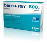 Ben-U-Ron, 500 mg x 20 cáps - Farmácia Saldanha