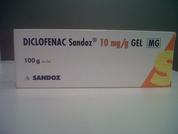 Diclofenac Sandoz MG, 10 mg/g-100 g x 1 gel bisnaga - Farmácia Saldanha