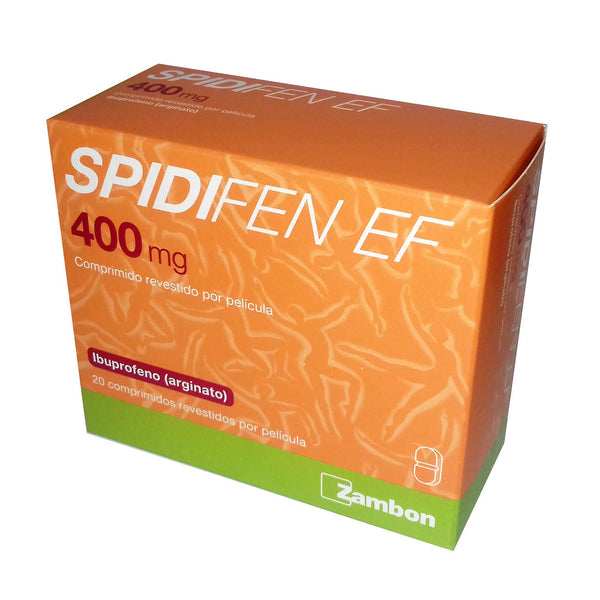 Spidifen EF, 400 mg x 20 comp rev - Farmácia Saldanha