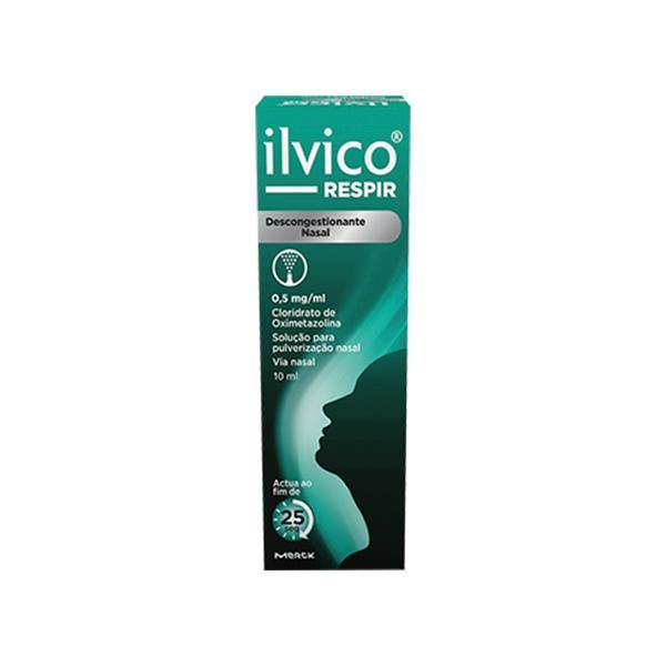 Ilvico Respir, 0,5 mg/mL-10 mL x 1 sol pulv nasal, 0.5 mg/ml x 1 sol pulv nasal - Farmácia Saldanha