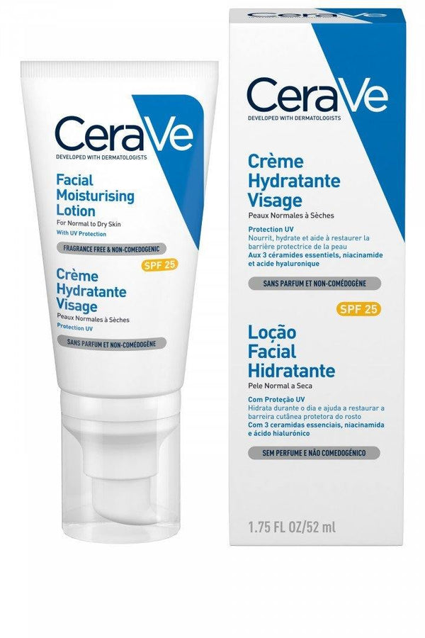 Cerave Core Moist Locao Facial Am 52g - Farmácia Saldanha