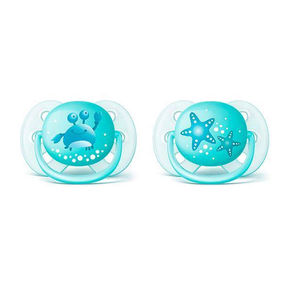 Philips Avent Ult Soft Chup Deco 0-6m Boyx2 - Farmácia Saldanha