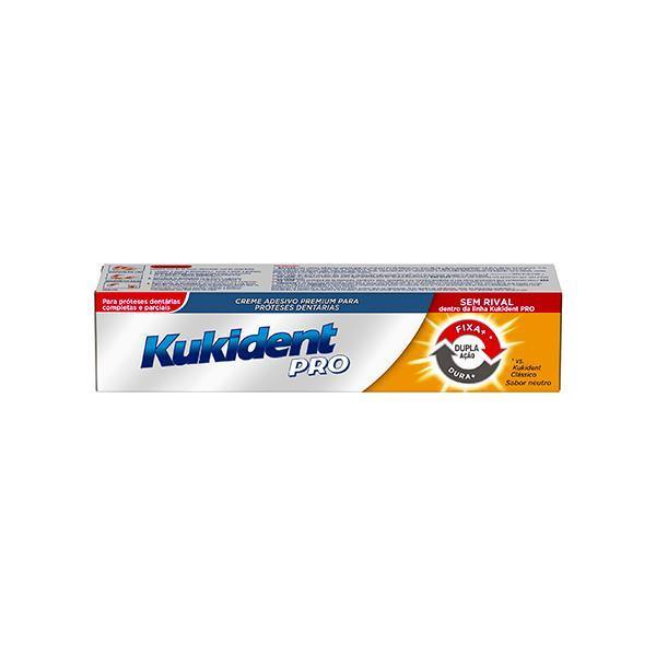 Kukident Pro Cr Dupla Accao Protes 40g - Farmácia Saldanha