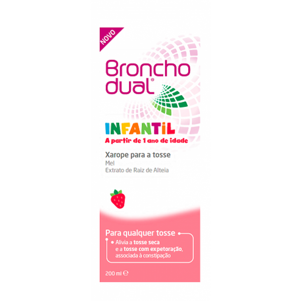 Bronchodual Md Infantil Mel Xarope 200ml xar mL - Farmácia Saldanha