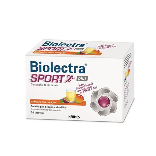 Biolectra Sport Pl Saq Manga/Maracuj X20 pó susp oral saq - Farmácia Saldanha