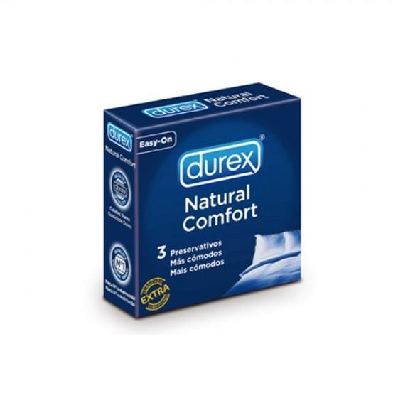 Durex Natural Comfort Preservativo X3 - Farmácia Saldanha
