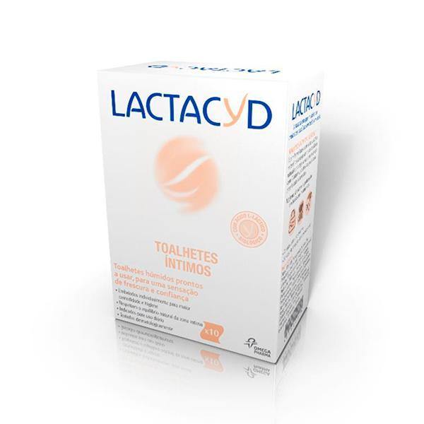 Lactacyd Intimo Toalhete Hig Intima X10 - Farmácia Saldanha