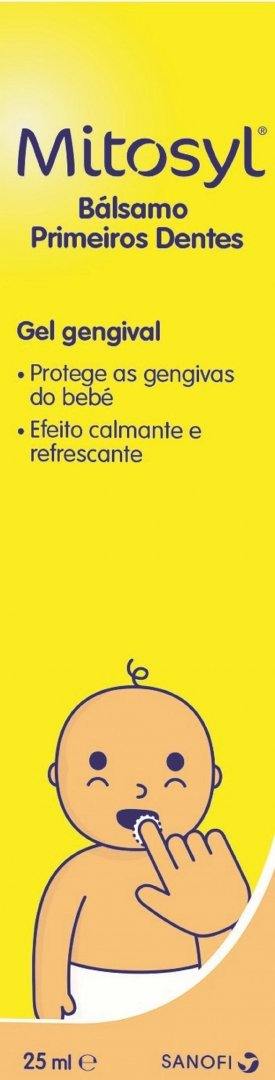 Mitosyl Balsamo Primeiros Dentes Gel 25ml - Farmácia Saldanha