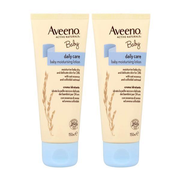 Aveeno Baby Duo Loção Hidratante 2 x 150 ml com Desconto - Farmácia Saldanha