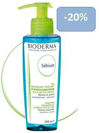 Bioderma Sébium Moussant Gel 200 ml com Preço especial - Farmácia Saldanha