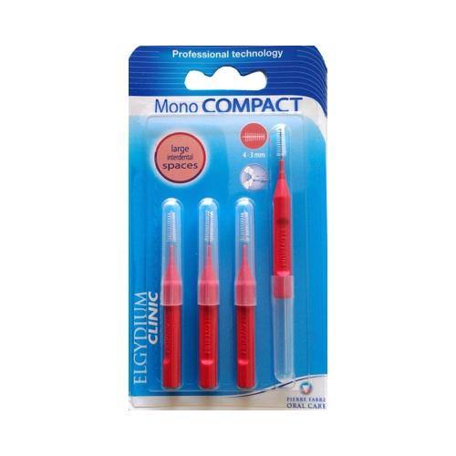 Elgydium Clinic Escovil Mono Compact Verm - Farmácia Saldanha
