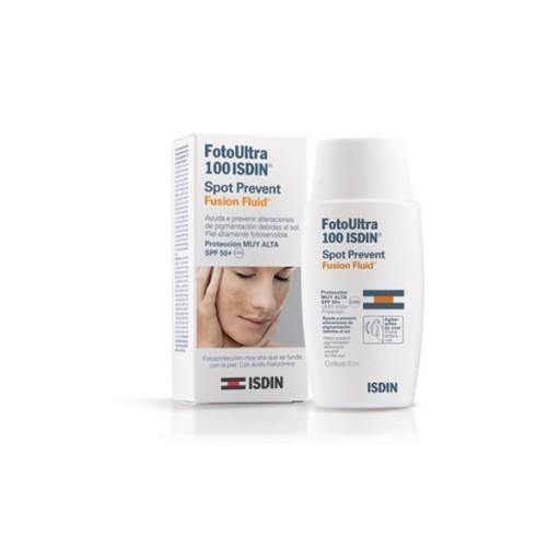 Fotoultra100isdin Spot Prev Ffl Spf50+ 50ml - Farmácia Saldanha