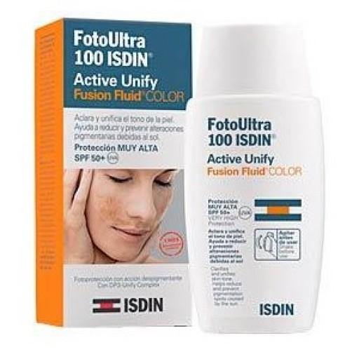 Fotoultra100isdin Active Unify Col Fl 50ml - Farmácia Saldanha