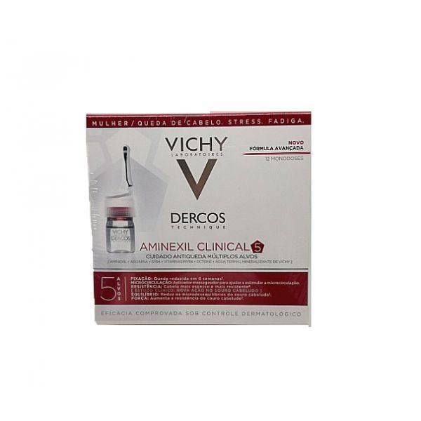 Dercos Tec Queda Aminexil Clinical Mul X12 - Farmácia Saldanha
