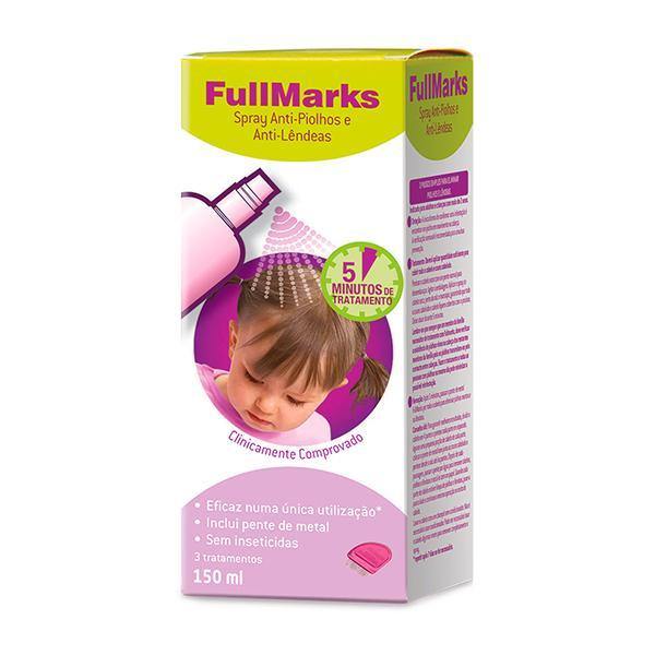 Fullmarks Spray Anti-Piolhos/Lendeas150ml - Farmácia Saldanha