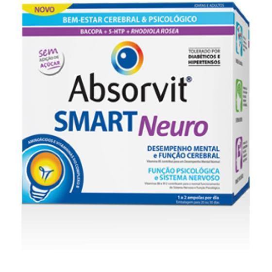 Absorvit Smart Neuro Amp 10ml X 30 amp beb - Farmácia Saldanha