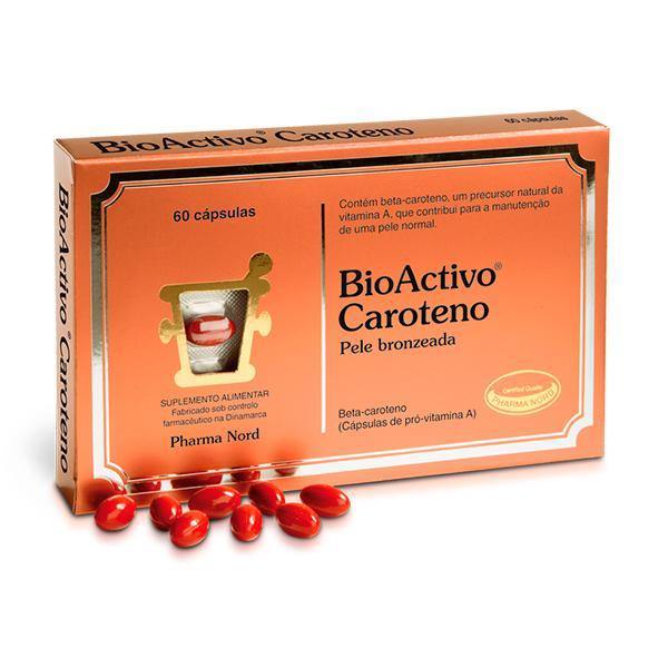 Bioactivo Caroteno Capsx60 x 60 cáps(s) - Farmácia Saldanha