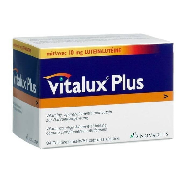 Vitalux Plus Caps 10mg Luteina X84 cáps(s) - Farmácia Saldanha