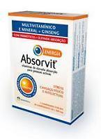 Absorvit Energia Comp X 30 x 30 comps - Farmácia Saldanha