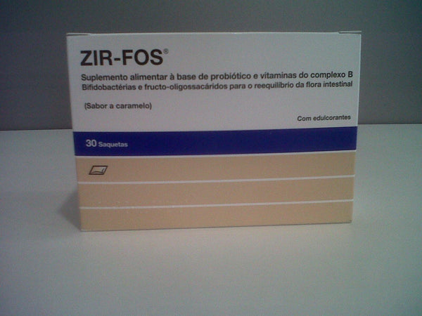 Zir Fos Cart Po 3 G X 30 pó sol oral saq - Farmácia Saldanha