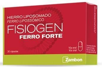 Fisiogen Ferro Ft Caps X 30 cáps(s) - Farmácia Saldanha
