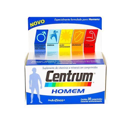 Centrum Homem Comp X 30 comps - Farmácia Saldanha