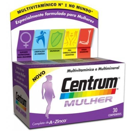 Centrum Mulher Comp X 30 comps - Farmácia Saldanha