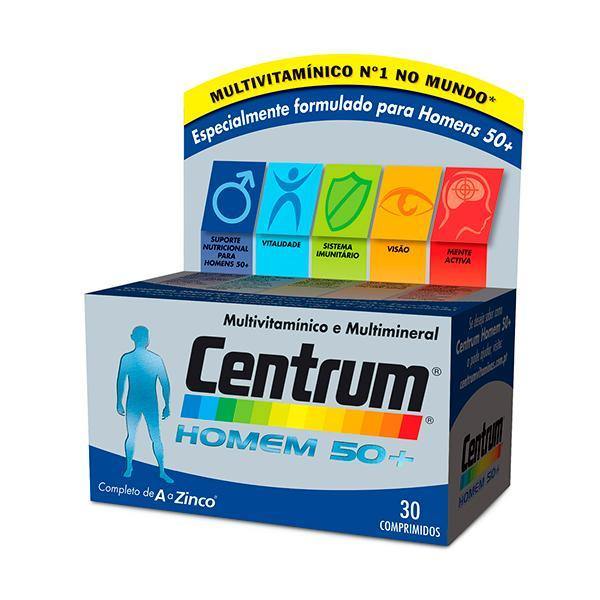 Centrum Homem 50+ Comp X 30 comps - Farmácia Saldanha