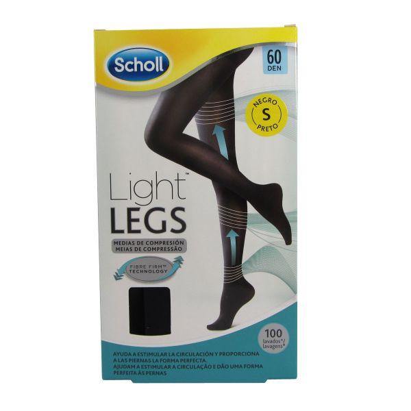 Scholl Light Legs Coll Comp 60den S Preto - Farmácia Saldanha