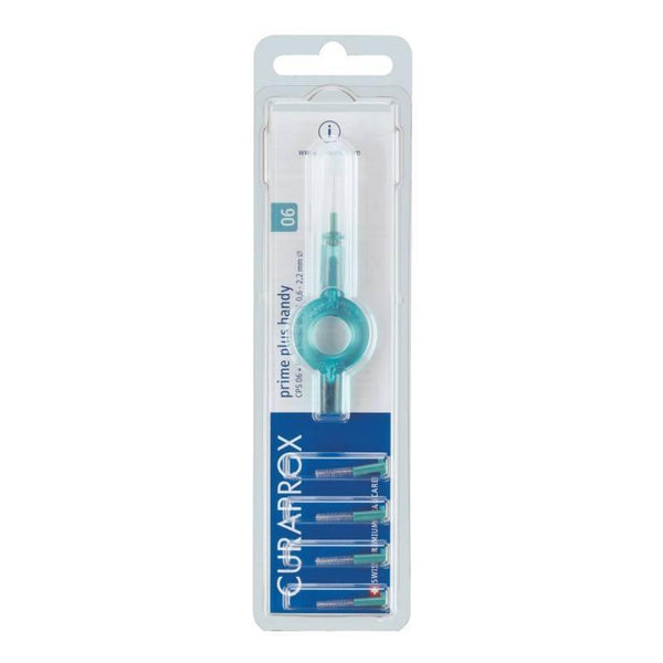 Curaprox Prime Plus Handy Kit Escovilhão interdental CPS 06 5 Unidade(s) com Cabo UHS 409 - Farmácia Saldanha