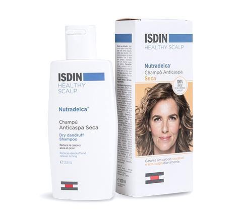 Isdin Nutradeica Ch Caspa Seca 200ml - Farmácia Saldanha