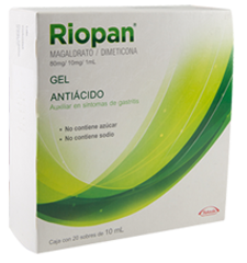 Riopan, 800 mg/10 mL x 20 gel oral saq - Farmácia Saldanha
