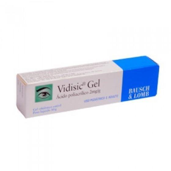 Vidisic Gel, 2 mg/g-10 g x 1 gel oft bisnaga - Farmácia Saldanha