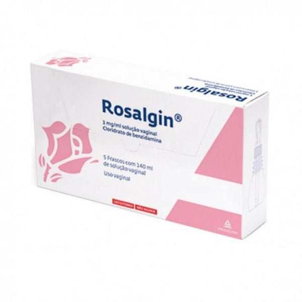 Rosalgin, 1 mg/mL-140 mL x 5 sol vag irrig - Farmácia Saldanha