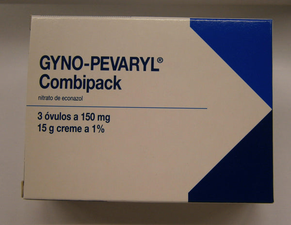 Gyno-Pevaryl Combipack (15g), 10mg/g + 150mg x 1 creme bisnaga + óvulo - Farmácia Saldanha