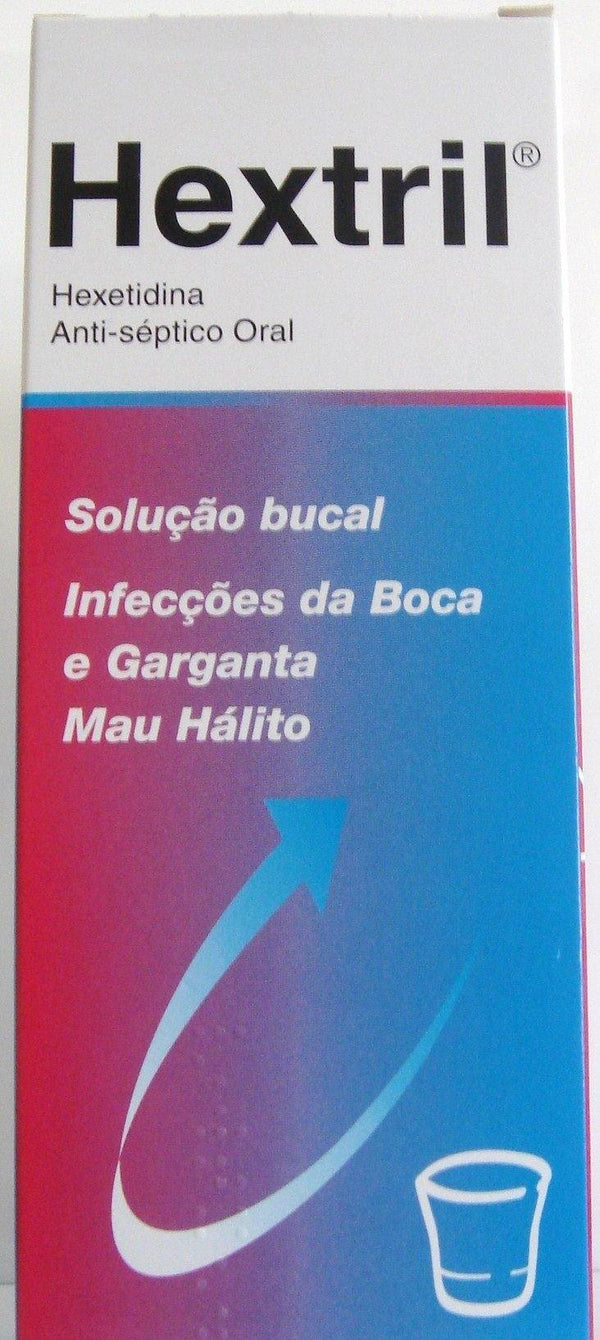 Hextril, 1 mg/mL-200 mL x 1 sol bucal frasco - Farmácia Saldanha