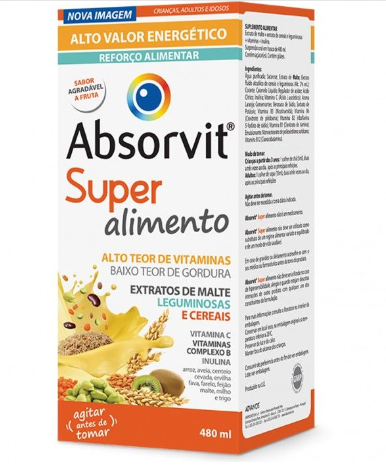 Absorvit Xarope Super Alim 480ml xars mL